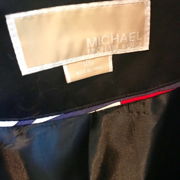 Michael Kors Black Trench Coat - Picture 2 of 5
